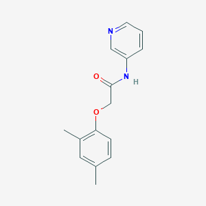 molecular formula C15H16N2O2 B5724533 2-(2,4-dimethylphenoxy)-N-3-pyridinylacetamide 