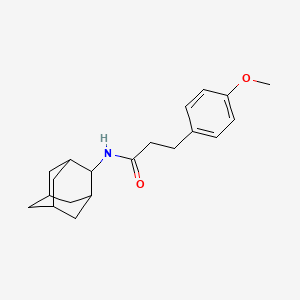 N-(ADAMANTAN-2-YL)-3-(4-METHOXYPHENYL)PROPANAMIDE