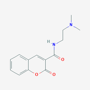 N-[2-(dimethylamino)ethyl]-2-oxo-2H-chromene-3-carboxamide