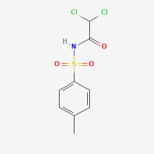 molecular formula C9H9Cl2NO3S B5724635 2,2-dichloro-N-[(4-methylphenyl)sulfonyl]acetamide 