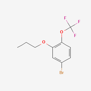 4-Bromo-2-propoxy-1-(trifluoromethoxy)benzene