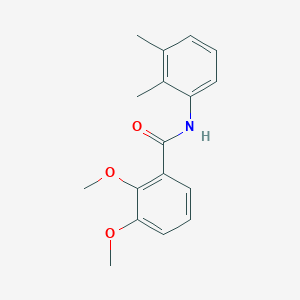 molecular formula C17H19NO3 B5724742 N-(2,3-dimethylphenyl)-2,3-dimethoxybenzamide 