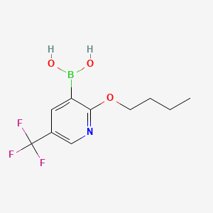 2-Butoxy-5-(trifluoromethyl)pyridine-3-boronic acid