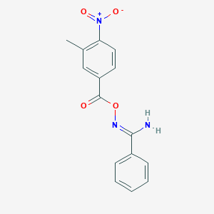 N'-[(3-methyl-4-nitrobenzoyl)oxy]benzenecarboximidamide