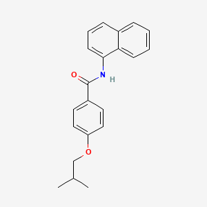 4-isobutoxy-N-1-naphthylbenzamide