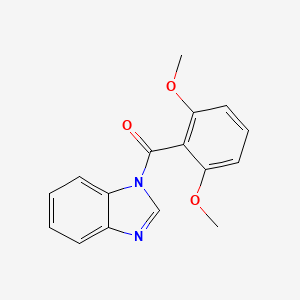 1-(2,6-dimethoxybenzoyl)-1H-benzimidazole