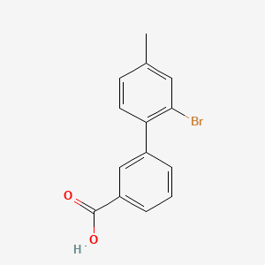 2'-Bromo-4'-methylbiphenyl-3-carboxylic acid