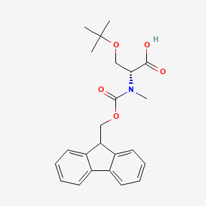 (R)-2-((((9H-Fluoren-9-yl)methoxy)carbonyl)(methyl)amino)-3-(tert-butoxy)propanoic acid