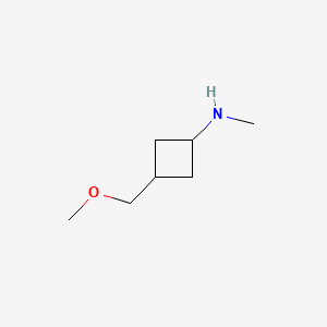 cis-3-(Methoxymethyl)-N-methylcyclobutanamine