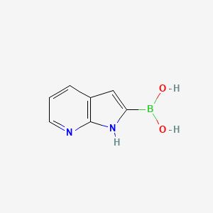 (1H-Pyrrolo[2,3-b]pyridin-2-yl)boronic acid