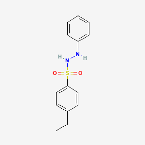 molecular formula C14H16N2O2S B5725115 4-ethyl-N'-phenylbenzenesulfonohydrazide 