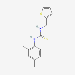 N-(2,4-dimethylphenyl)-N'-(2-thienylmethyl)thiourea