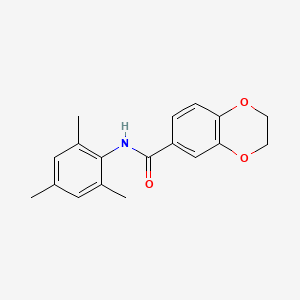 N-mesityl-2,3-dihydro-1,4-benzodioxine-6-carboxamide