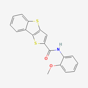 N-(2-methoxyphenyl)thieno[3,2-b][1]benzothiophene-2-carboxamide