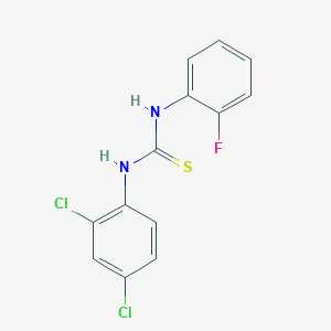 N-(2,4-dichlorophenyl)-N'-(2-fluorophenyl)thiourea