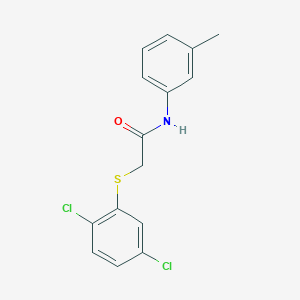 2-[(2,5-dichlorophenyl)thio]-N-(3-methylphenyl)acetamide