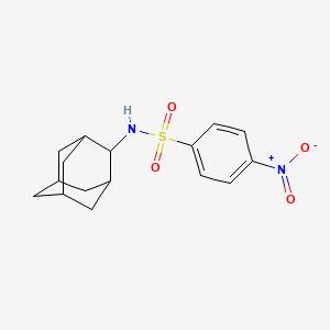 molecular formula C16H20N2O4S B5725433 N-2-adamantyl-4-nitrobenzenesulfonamide 