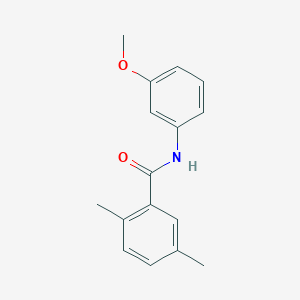 N-(3-methoxyphenyl)-2,5-dimethylbenzamide
