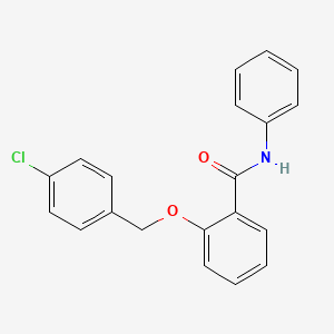 2-[(4-chlorobenzyl)oxy]-N-phenylbenzamide