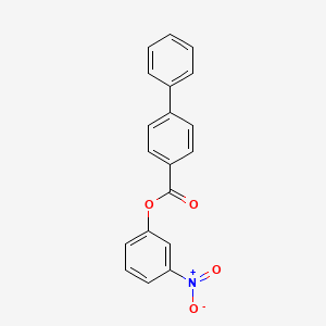 3-nitrophenyl 4-biphenylcarboxylate