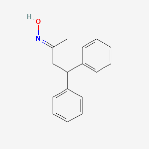 molecular formula C16H17NO B5725745 4,4-diphenyl-2-butanone oxime 