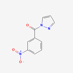 1-(3-nitrobenzoyl)-1H-pyrazole