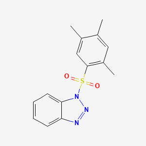 1-[(2,4,5-trimethylphenyl)sulfonyl]-1H-1,2,3-benzotriazole