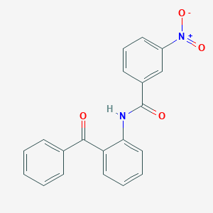 molecular formula C20H14N2O4 B5726091 N-(2-benzoylphenyl)-3-nitrobenzamide 
