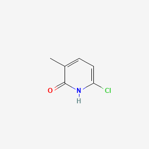 molecular formula C6H6ClNO B572612 6-Chloro-3-methylpyridin-2(1H)-one CAS No. 1261576-82-2