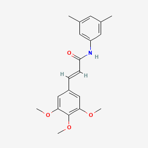 N-(3,5-dimethylphenyl)-3-(3,4,5-trimethoxyphenyl)acrylamide