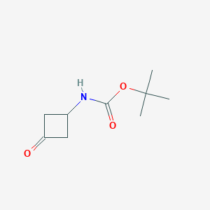 molecular formula C9H15NO3 B057262 Tert-butyl 3-oxocyclobutylcarbamate CAS No. 154748-49-9