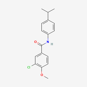 3-chloro-N-(4-isopropylphenyl)-4-methoxybenzamide