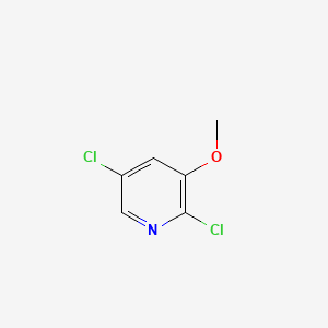B572663 2,5-Dichloro-3-methoxypyridine CAS No. 1214366-19-4