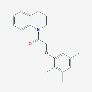 molecular formula C20H23NO2 B5726635 1-[(2,3,5-trimethylphenoxy)acetyl]-1,2,3,4-tetrahydroquinoline 