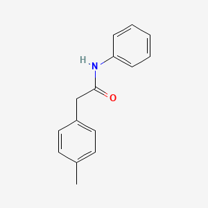 molecular formula C15H15NO B5726759 2-(4-methylphenyl)-N-phenylacetamide 