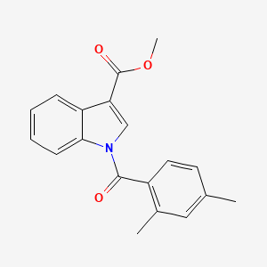 methyl 1-(2,4-dimethylbenzoyl)-1H-indole-3-carboxylate