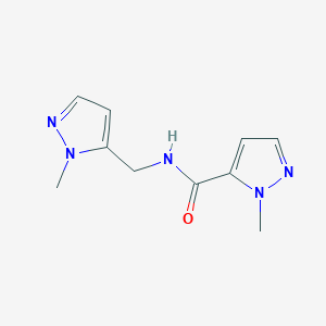 1-methyl-N-[(1-methyl-1H-pyrazol-5-yl)methyl]-1H-pyrazole-5-carboxamide