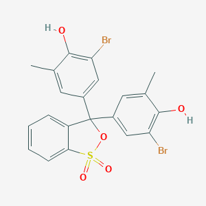 molecular formula C21H16Br2O5S B057273 溴甲酚紫 CAS No. 115-40-2