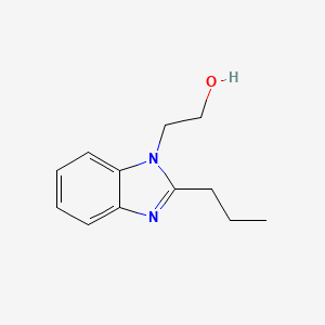 molecular formula C12H16N2O B5727463 2-(2-propyl-1H-benzimidazol-1-yl)ethanol 