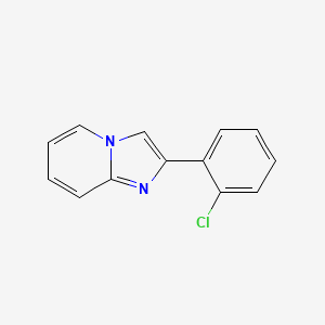 molecular formula C13H9ClN2 B5727707 2-(2-chlorophenyl)imidazo[1,2-a]pyridine CAS No. 419557-34-9