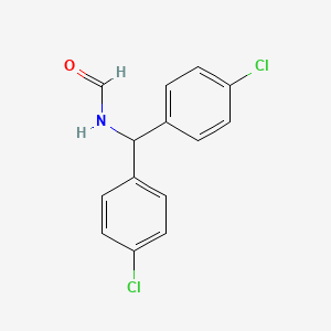 [bis(4-chlorophenyl)methyl]formamide
