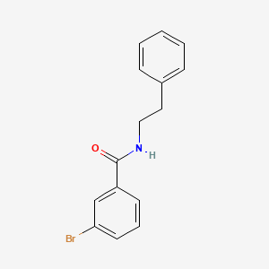 molecular formula C15H14BrNO B5727952 3-bromo-N-(2-phenylethyl)benzamide CAS No. 328931-57-3