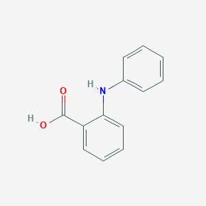 molecular formula C13H11NO2 B057280 N-苯基邻氨基苯甲酸 CAS No. 91-40-7