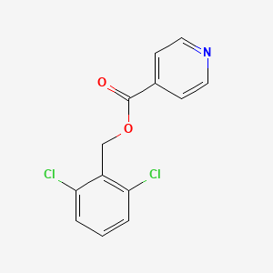 molecular formula C13H9Cl2NO2 B5728729 2,6-dichlorobenzyl isonicotinate 