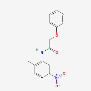 molecular formula C15H14N2O4 B5728976 N-(2-methyl-5-nitrophenyl)-2-phenoxyacetamide 