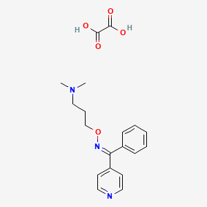 phenyl(4-pyridinyl)methanone O-[3-(dimethylamino)propyl]oxime oxalate