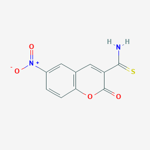 6-nitro-2-oxo-2H-chromene-3-carbothioamide