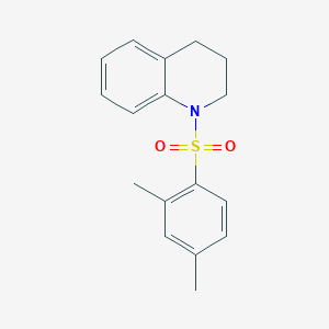 molecular formula C17H19NO2S B5729464 1-[(2,4-dimethylphenyl)sulfonyl]-1,2,3,4-tetrahydroquinoline CAS No. 438225-44-6