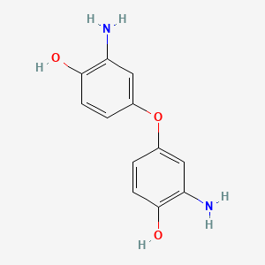 molecular formula C12H12N2O3 B5729580 4,4'-氧双(2-氨基苯酚) 