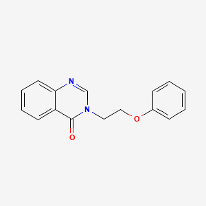 molecular formula C16H14N2O2 B5729611 3-(2-phenoxyethyl)-4(3H)-quinazolinone 